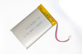 3.7V  783048 1200mAh 高温灯具聚合物锂电池