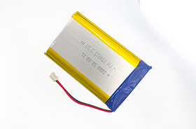 3.7V 124065 4000mAh 照明器械设备聚合聚合物锂电池
