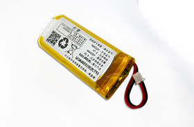 3.7V 102248 1000mAh  颈部按摩仪聚合物锂电池