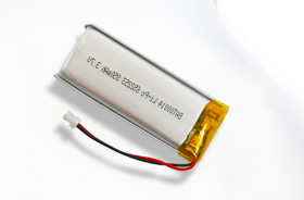 3.7V 652253 850mAh 蓝牙通讯聚合物锂电池