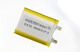 3.7V 914256 2600mAh 可穿戴设备低温聚合物锂电池