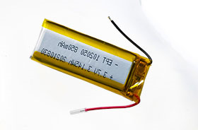 3.7V 102050 850mAh 美眼仪聚合物锂电池
