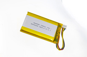 3.7V 103857 2600mAh 颈部按摩仪聚合物锂电池