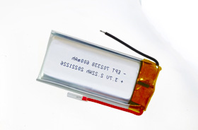 3.7V 702338 600mAh 传感器聚合物锂电池
