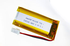 3.7V 902144 900mAh 无绳电话聚合物锂电池