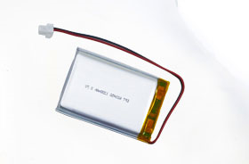 3.7V 603450 1200mAh 便携式照明设备聚合物锂电池